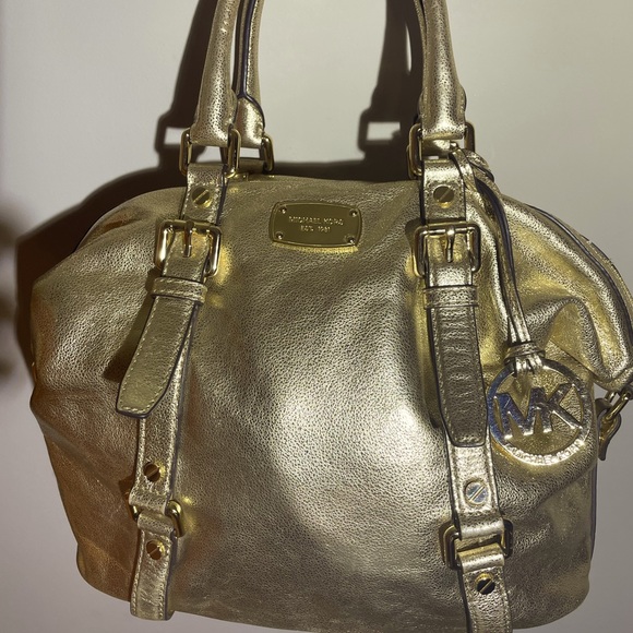 Gold Michael Kors Bag
